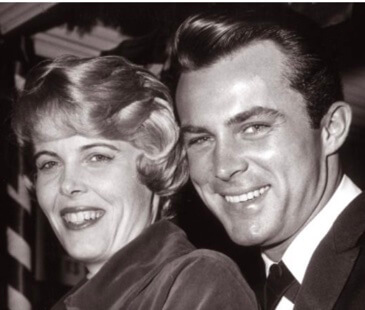 Joan Kenlay and her ex-husband, Robert Conrad.